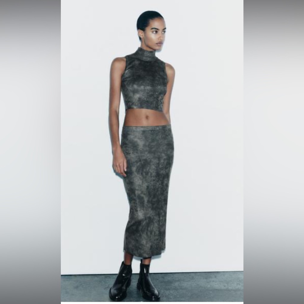 *Set* Women's Gray Skirt Set